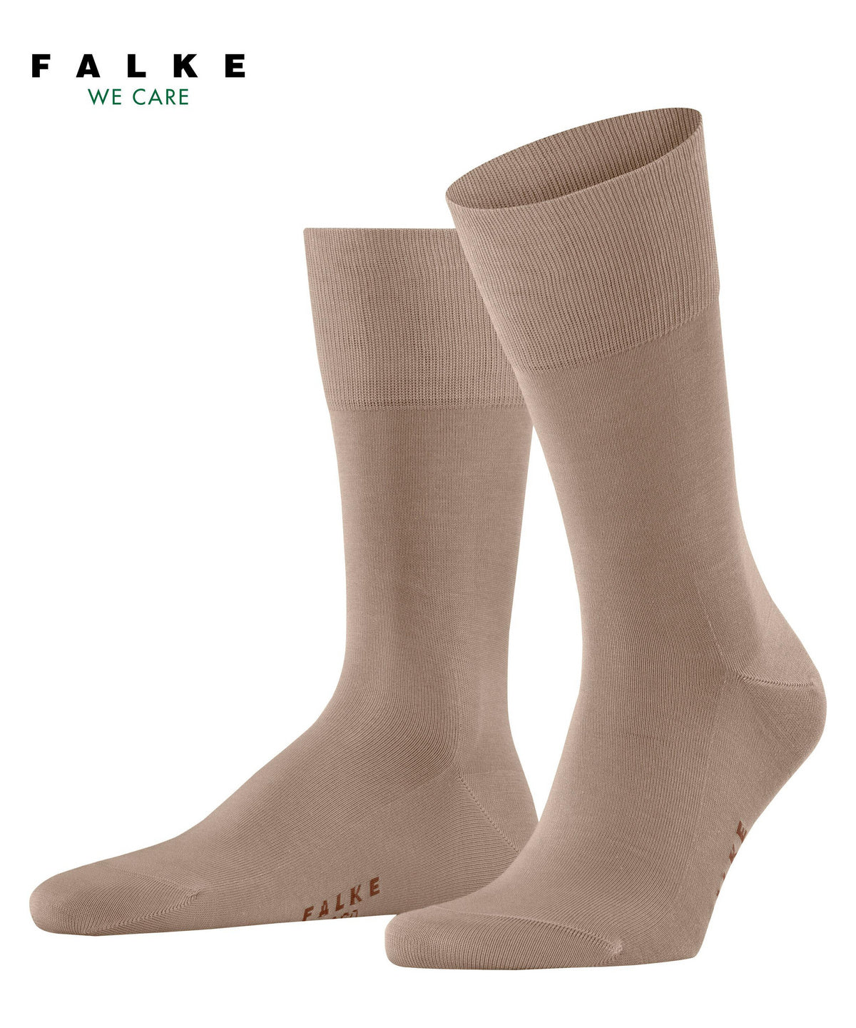 FALKE Tiago Men Socks with sheer shimmer Colour: sesame