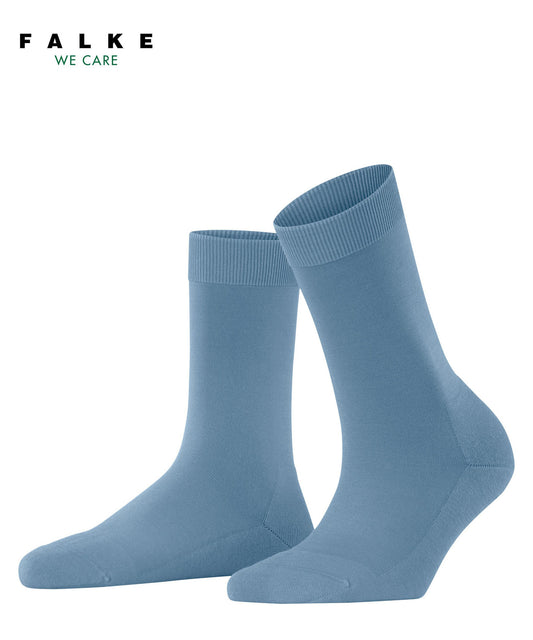 FALKE ClimaWool Women Socks made from a climate-regulating wool-Lyocell blend Colour: sky blue