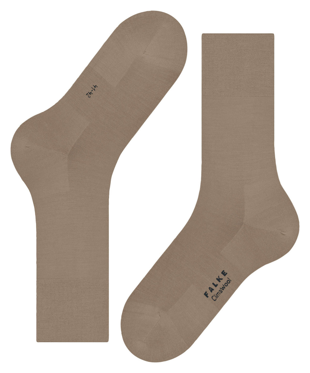 FALKE ClimaWool Men Socks moisture regulating & temperature balancing Colour: sesame