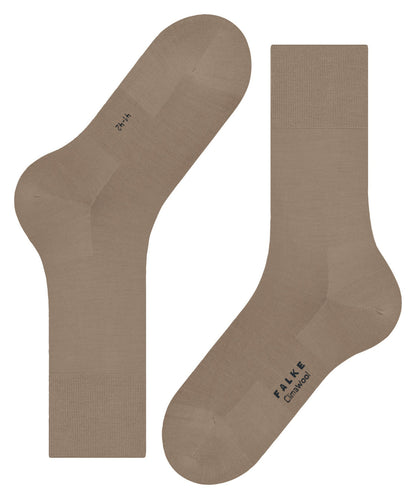 FALKE ClimaWool Men Socks moisture regulating & temperature balancing Colour: sesame
