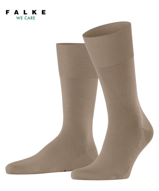 FALKE ClimaWool Men Socks moisture regulating & temperature balancing Colour: sesame