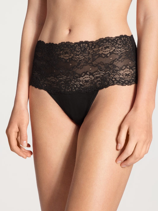 21431-992 Calida Sensual Secrets High-waisted briefs with lace waistband