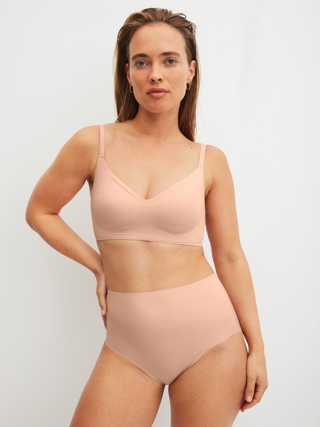 Calida Natural Skin Seamless High-Waist Brief