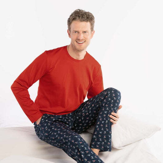 ISA Pyjama long, round-neck