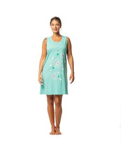 Senoretta Sleeveless nightdress - Daisy