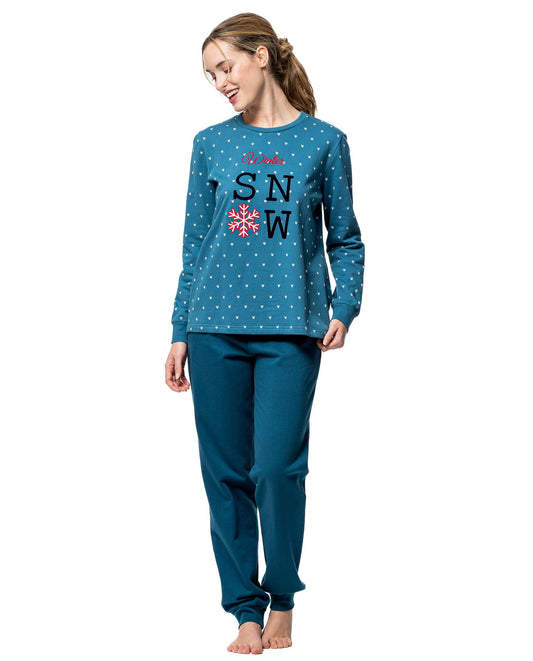 Senoretta Plushed pyjama - Winter