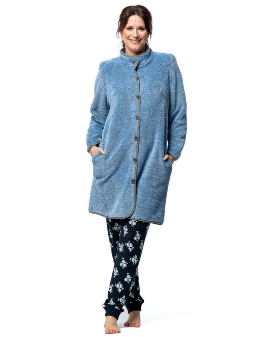 Egatex Dressing gown with buttons - Free