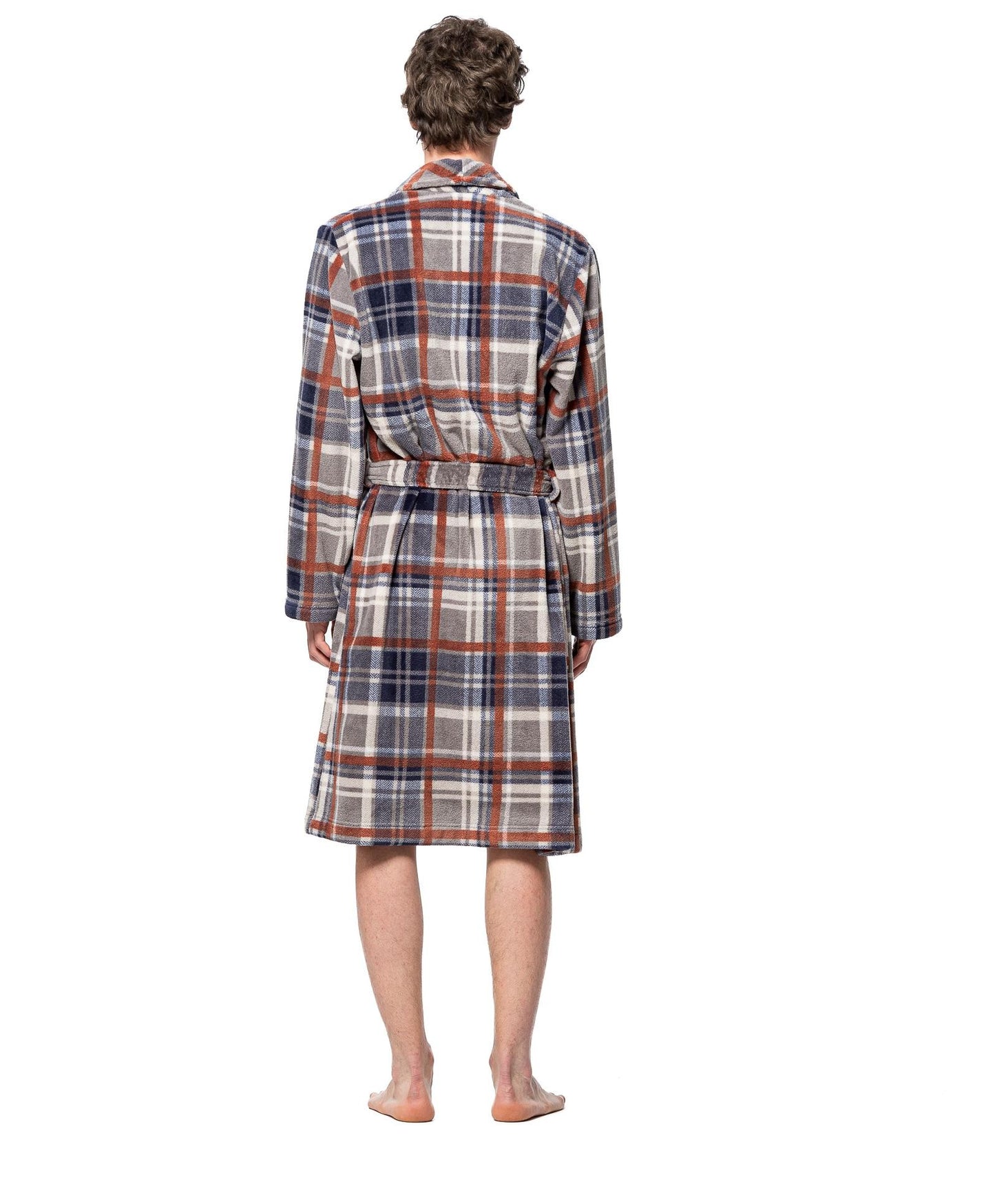 Soy Checkered smoking dressing gown - Chart