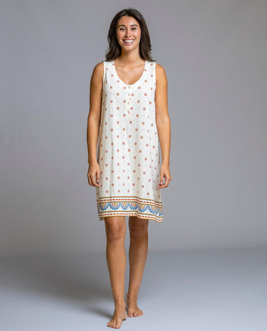 Senoretta Sleeveless nightdress - Mystic