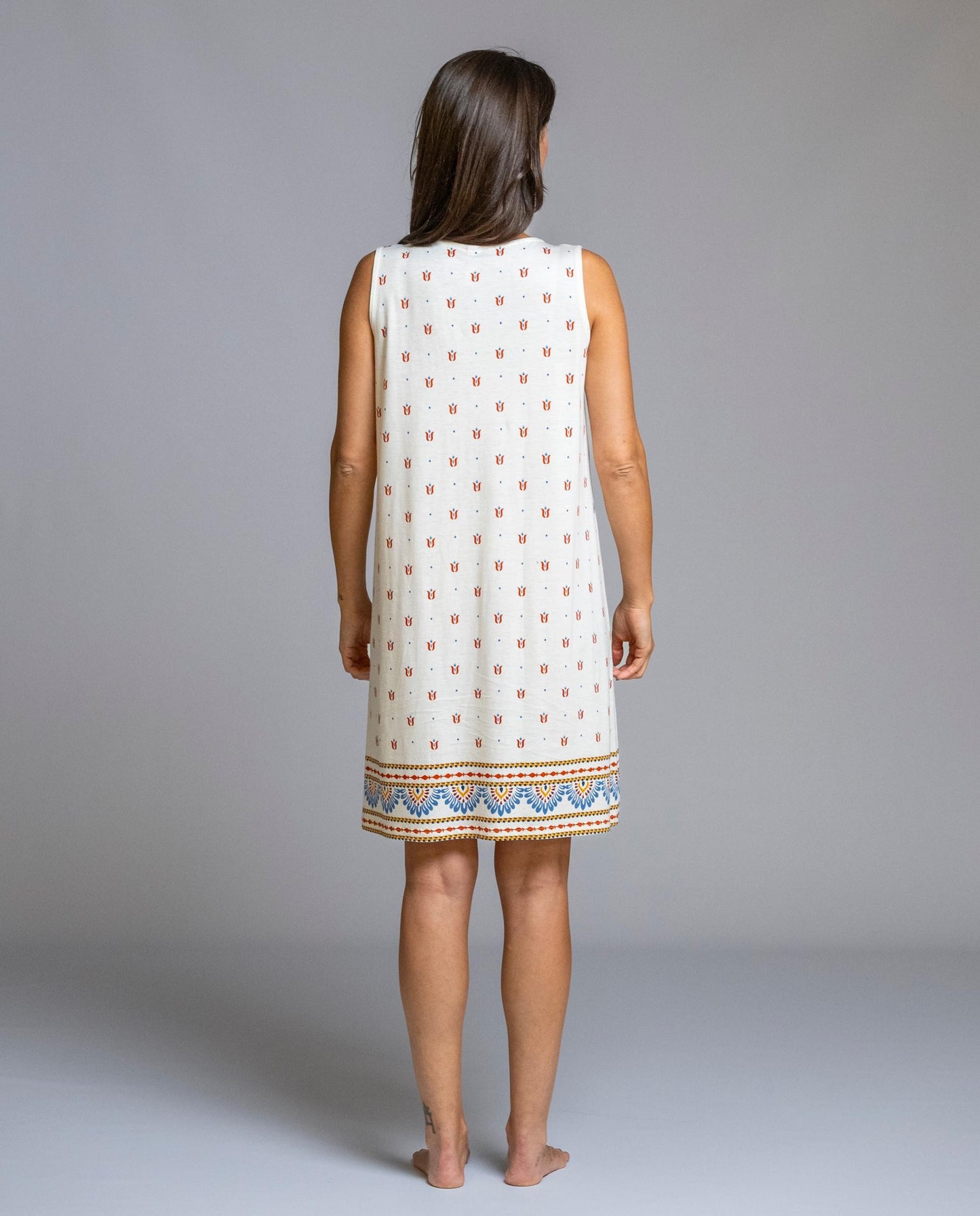 Senoretta Sleeveless nightdress - Mystic