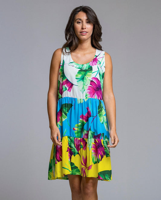 Senoretta Sleeveless printed dress - Summer