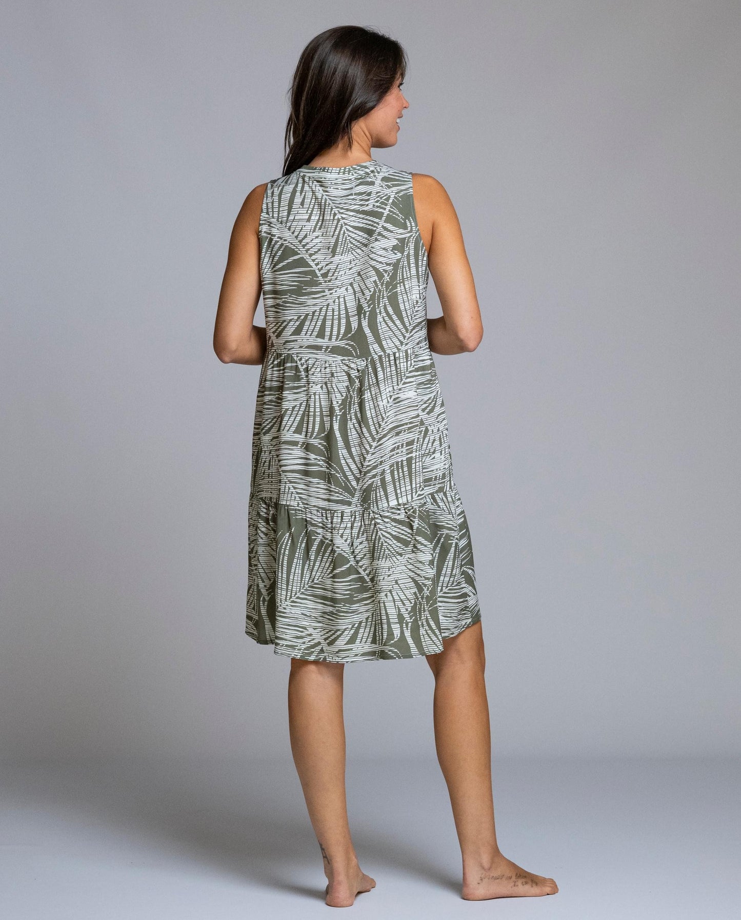 Senoretta Sleeveless dress - Ikat