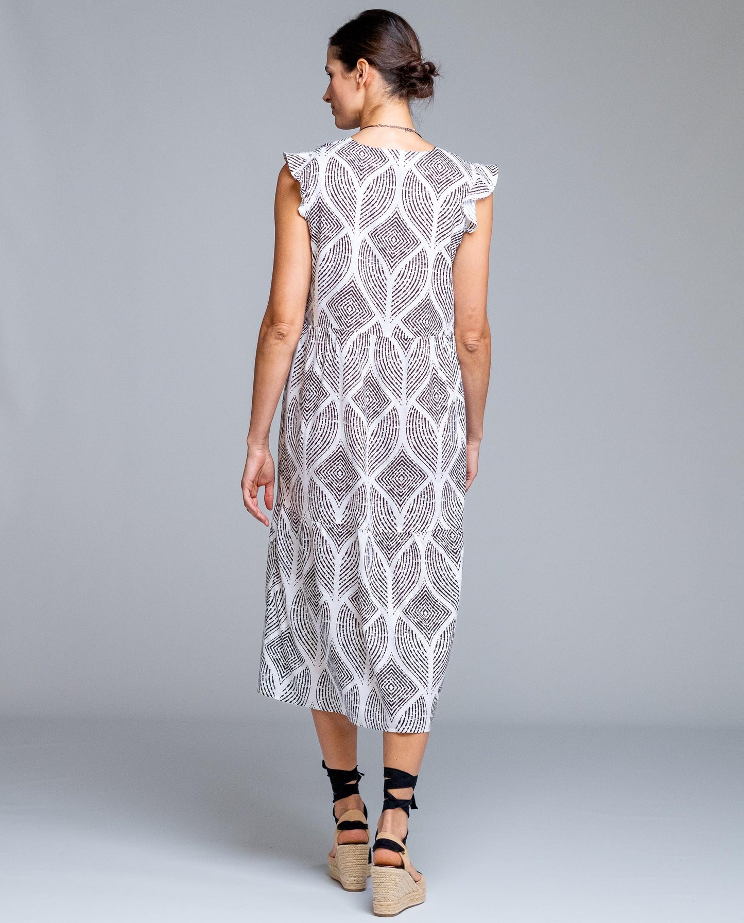 Senoretta Sleeveless long dress - Tanzania