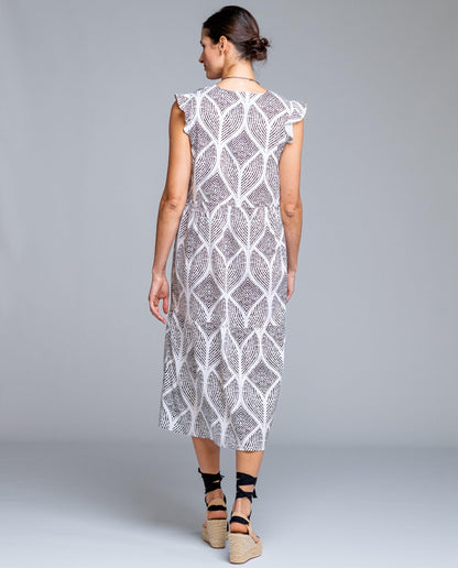 Senoretta Sleeveless long dress - Tanzania