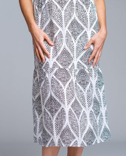 Senoretta Sleeveless long dress - Tanzania