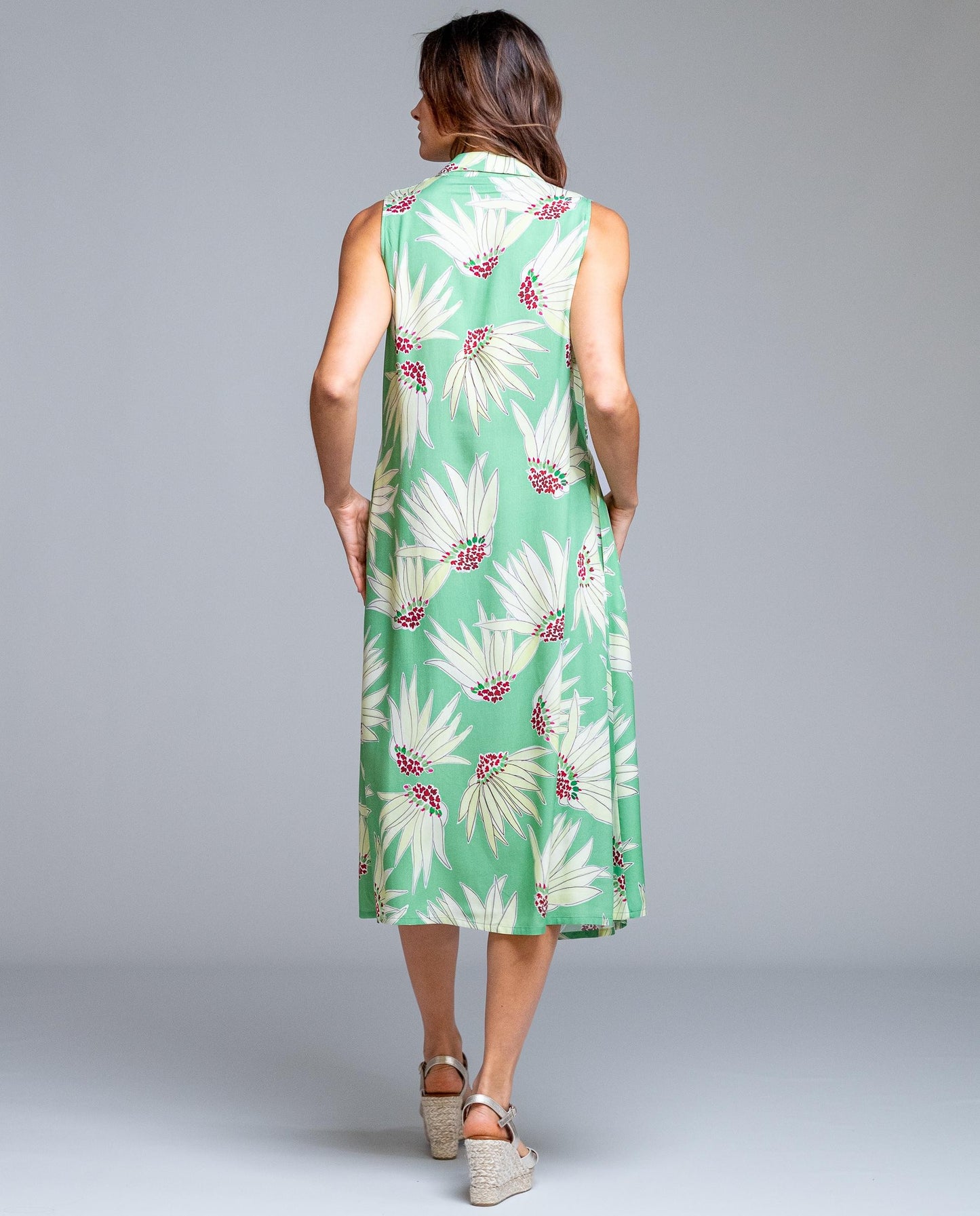 Senoretta Opened long dress - Brasil