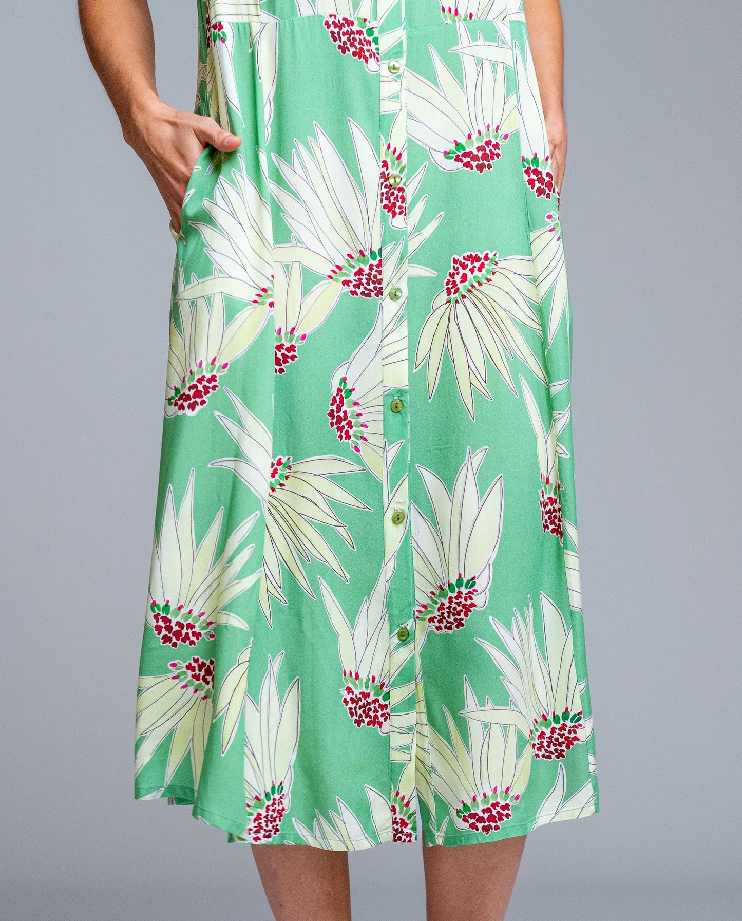 Senoretta Opened long dress - Brasil