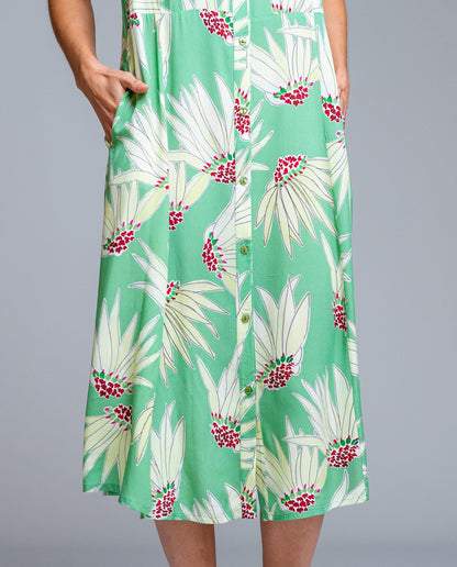Senoretta Opened long dress - Brasil