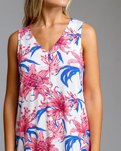 Egatex Sleeveless printed nightdress - Elixir I
