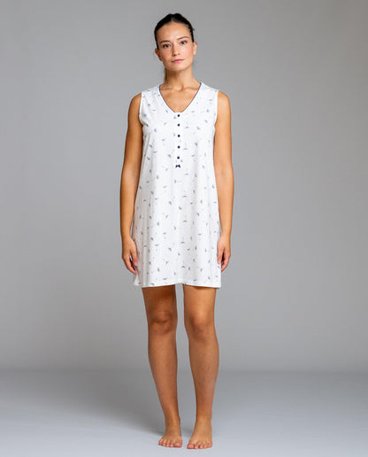 Egatex Sleeveless printed nightdress - Blow I