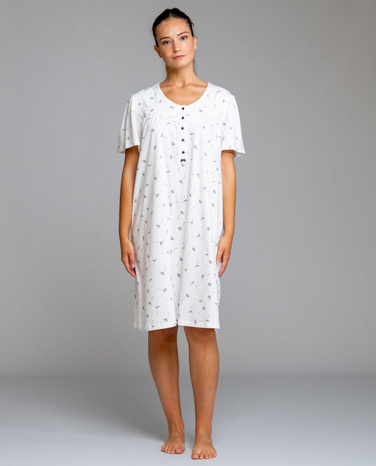 Egatex Short sleeve nightdress with canesu - Blow II