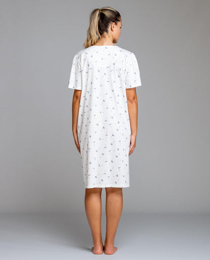 Egatex Short sleeve nightdress with canesu - Blow II