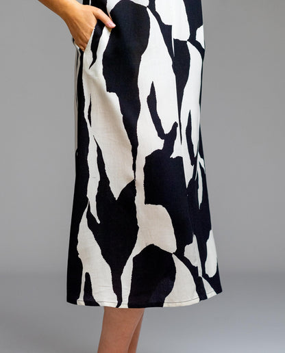 Egatex Sleeveless long dress - Safary