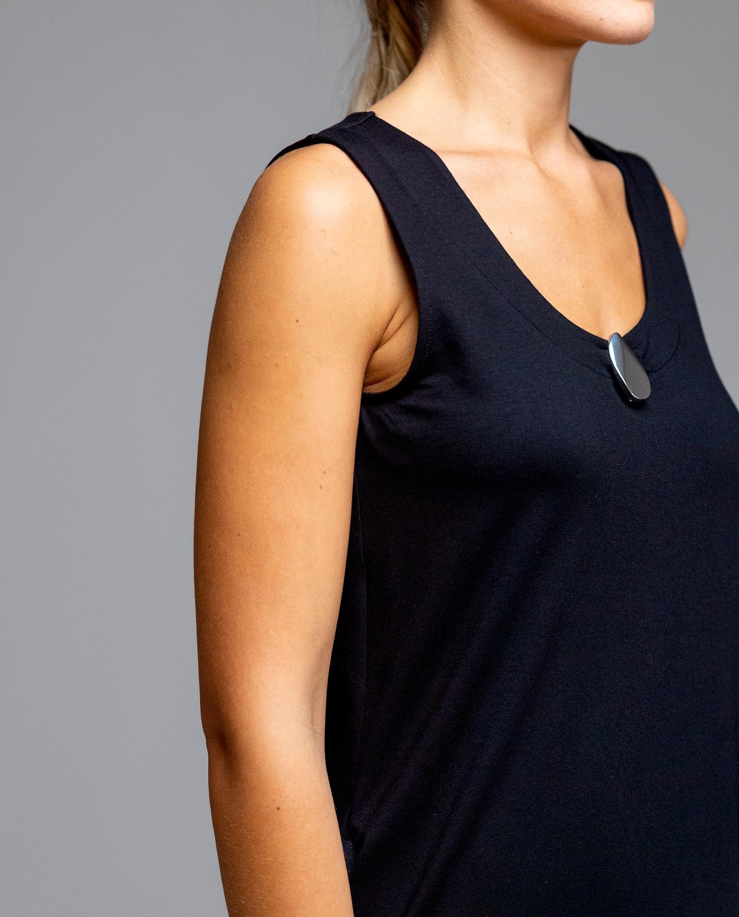 Egatex Sleeveless dress - Stone