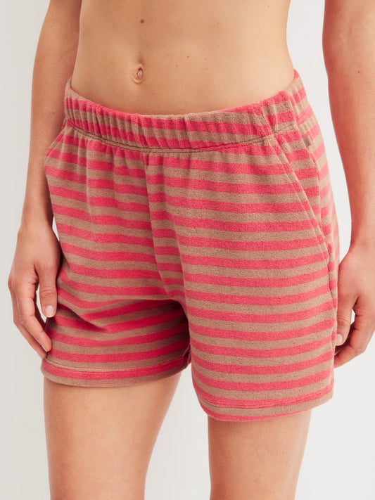Calida Lounge Stripe Terry lounge shorts