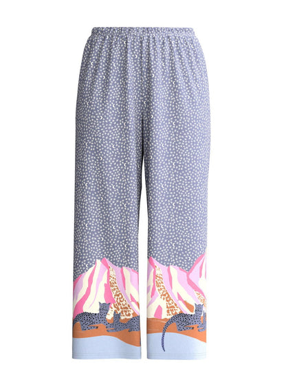 Pantaloni del pigiama Calida 7/8 Serie Sleep Over M&M
