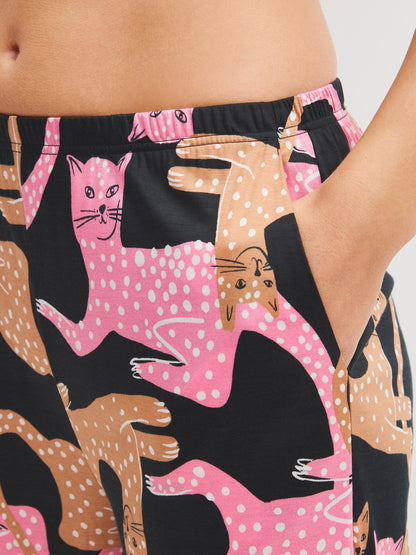 Calida Pyjamahose Serie Sleep Over M&M