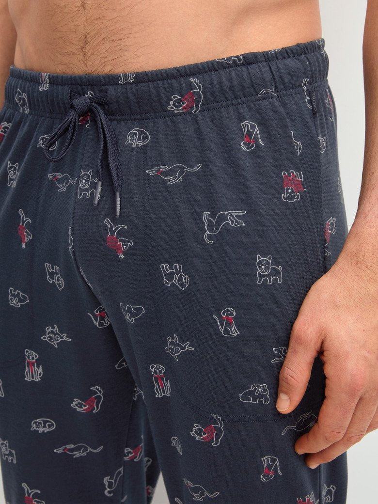 Calida Pyjama Bottoms with Side Pockets Series Family & Friends