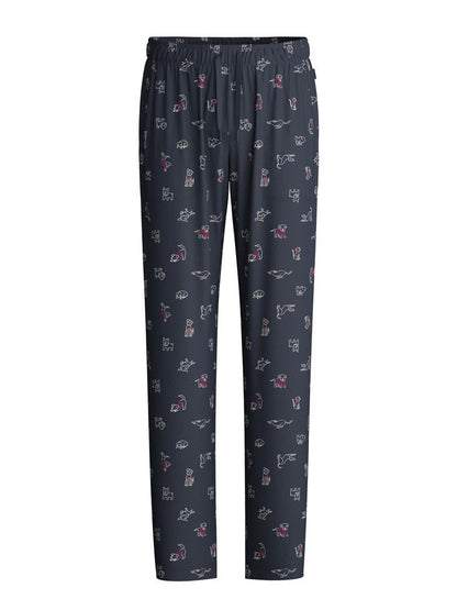 Calida Pyjama Bottoms with Side Pockets Series Family & Friends