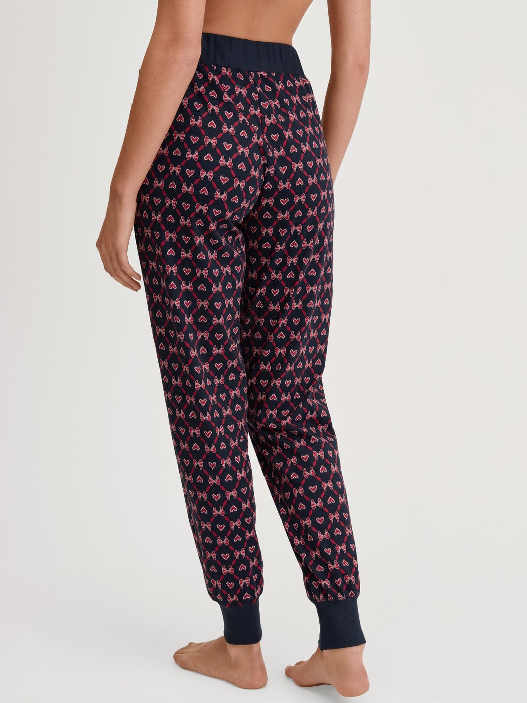 Calida Favourites Holidays Pyjama trousers with cuffs and side pockets
