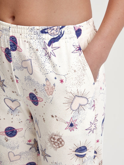 Calida Favourites Universe Pyjama bottom with cuffs