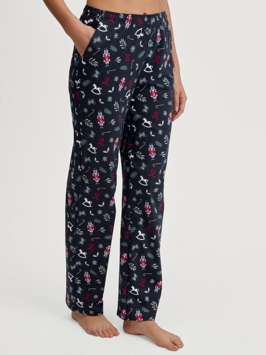 Calida Favourites Holidays Pyjama Bottoms with Side Pockets