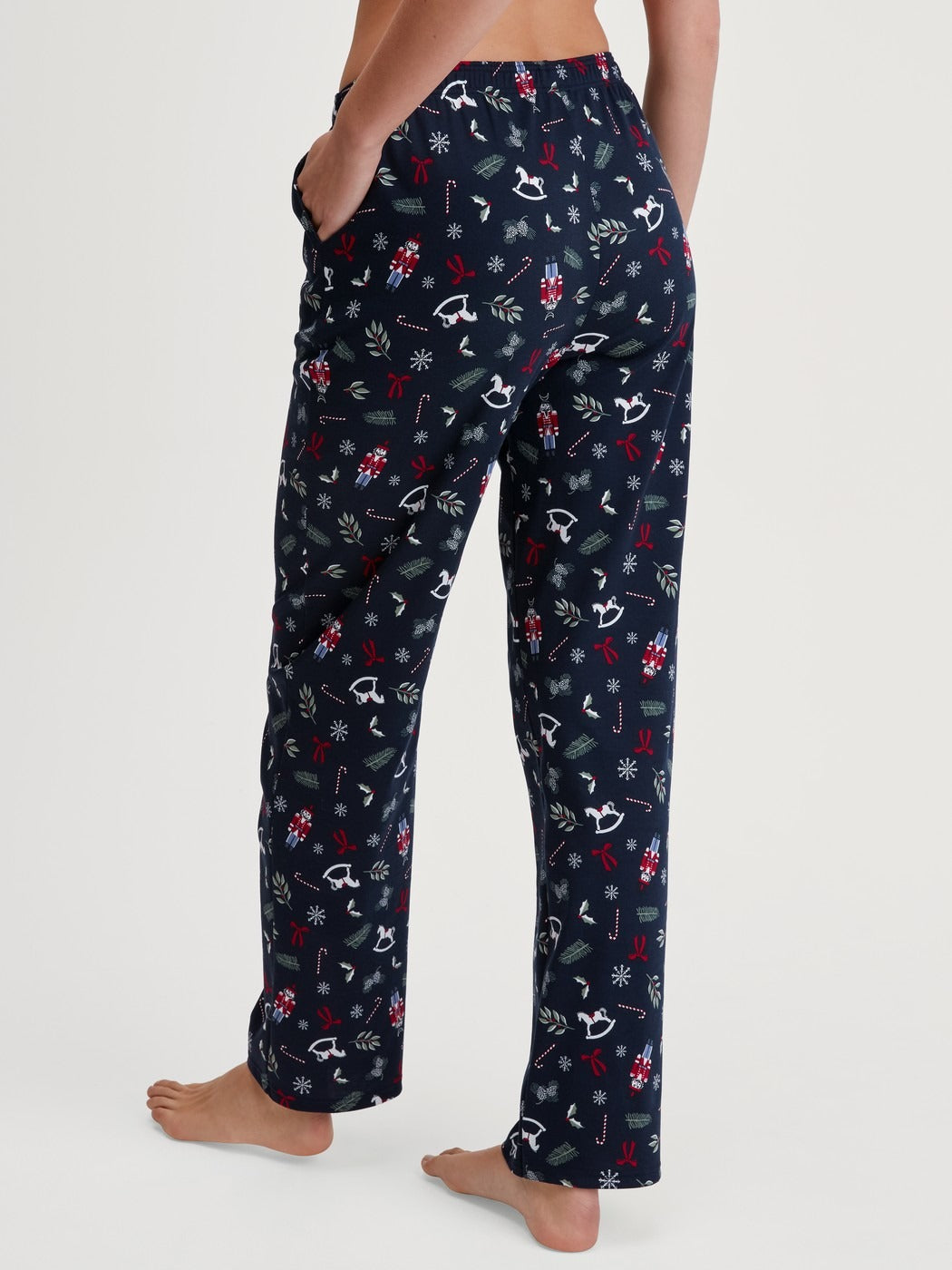 Calida Favourites Holidays Pyjama Bottoms with Side Pockets