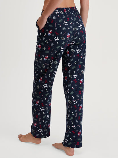 Calida Favourites Holidays Pyjama Bottoms with Side Pockets