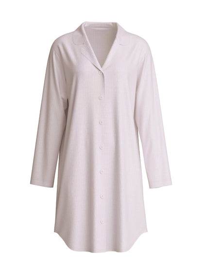 Camisón Calida de manga larga – 100 cm de largo Serie Striped Dreams