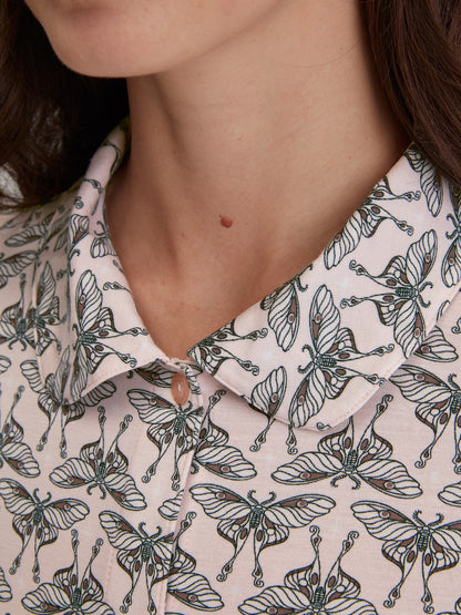 Calida Favourites Seduction Long Sleeve Nightdress – 95 cm Length