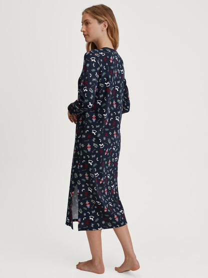 Calida Family & Friends Long Sleeve Nightdress – 120 cm Length