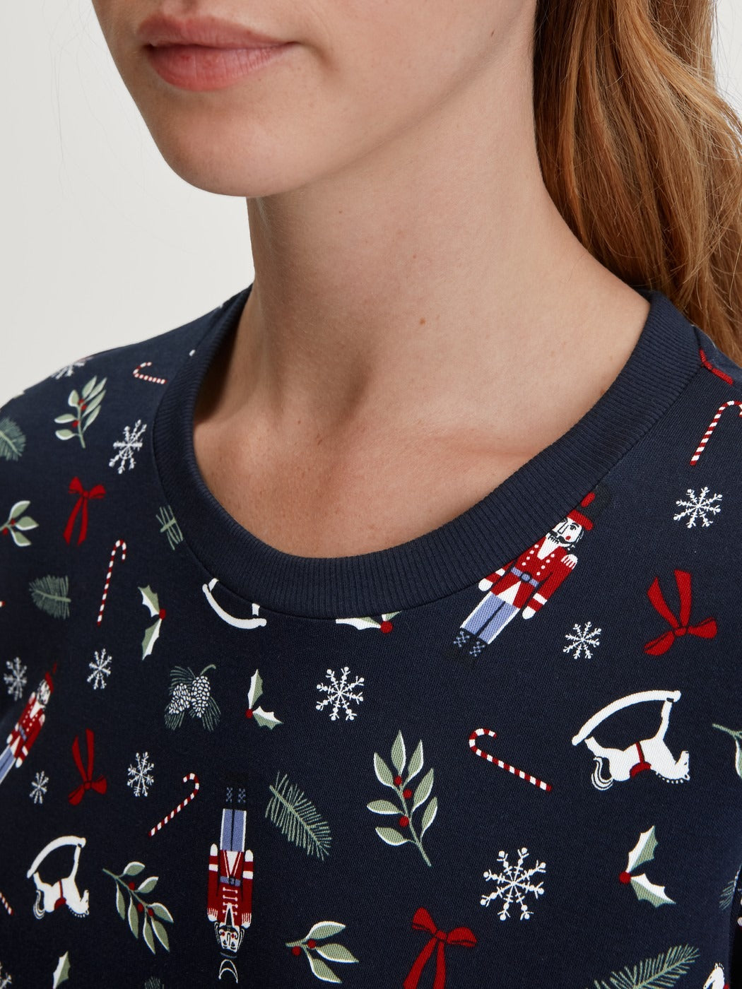 Calida Family & Friends Long Sleeve Nightdress – 120 cm Length