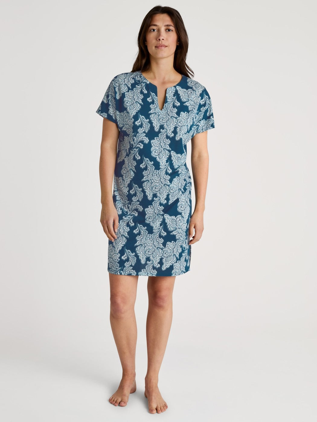 Calida Favourites Botanic Sleepshirt, length 95cm