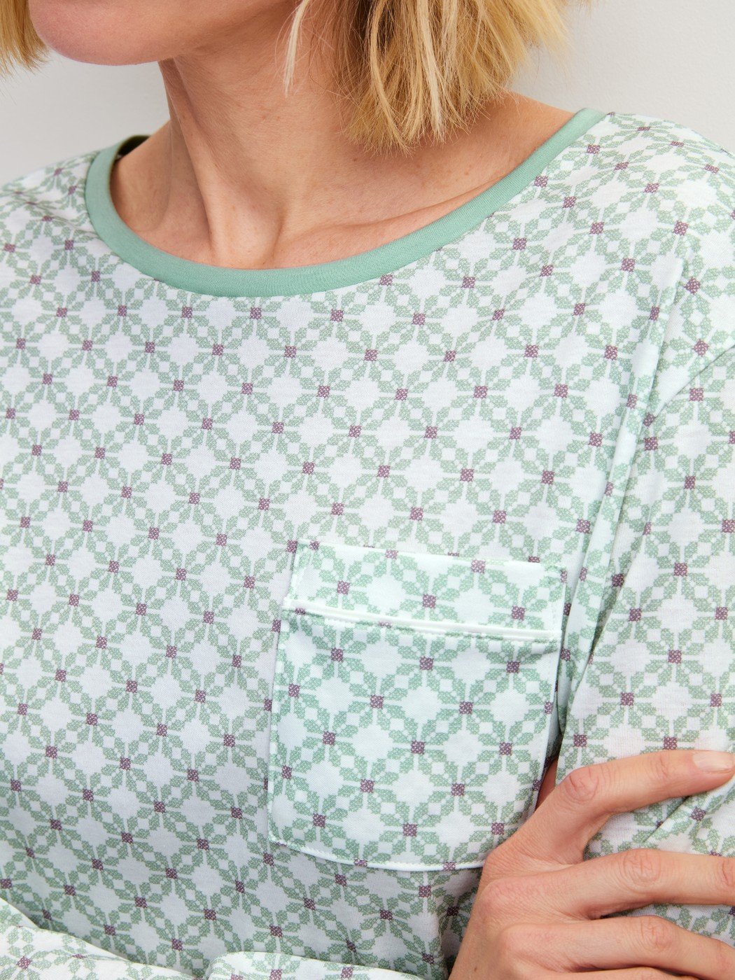 Calida Long Sleeve Nightdress – 95 cm Length Series Sweet Dreams