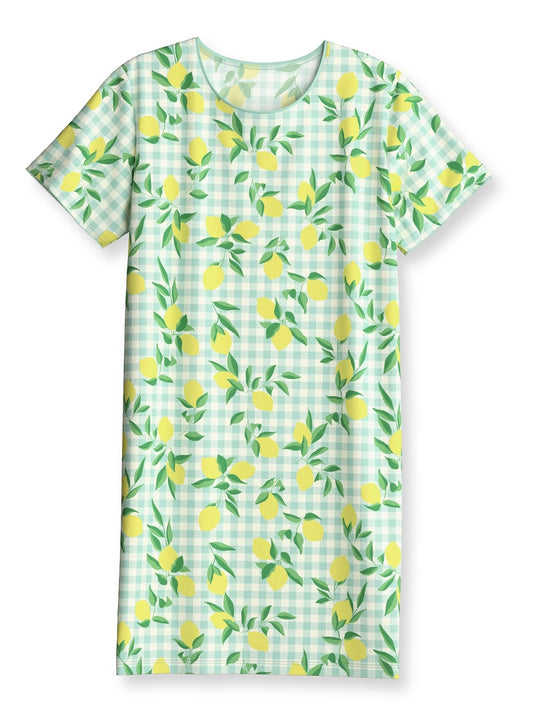 Calida Kids Fruits Short-sleeved nightshirt made from pure organic cotton