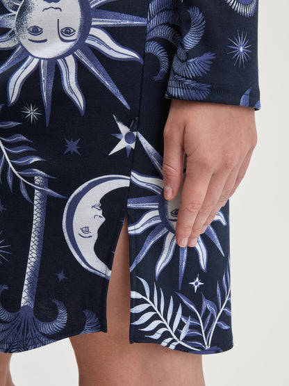 Calida Winter Dreams Long Sleeve Nightdress – 95 cm Length