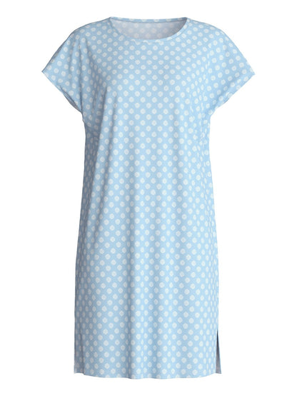 Calida Lovely Nights Short-Sleeve Nightdress – 95 cm Length