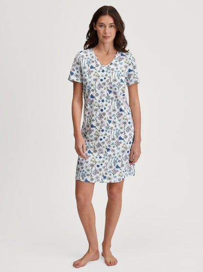 Calida Flower Nights Sleepshirt, length 90cm