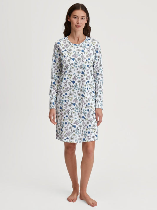 Calida Flower Nights Long-sleeved nightdress