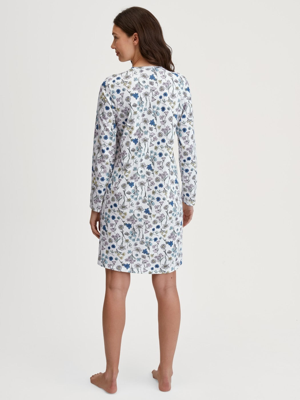 Calida Flower Nights Long-sleeved nightdress